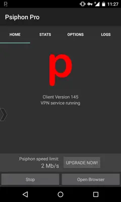 PsiPhon android App screenshot 11